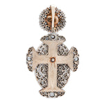 Georgian Order of Christ Cross Pendant-Charlotte Sayers Antique Jewellery