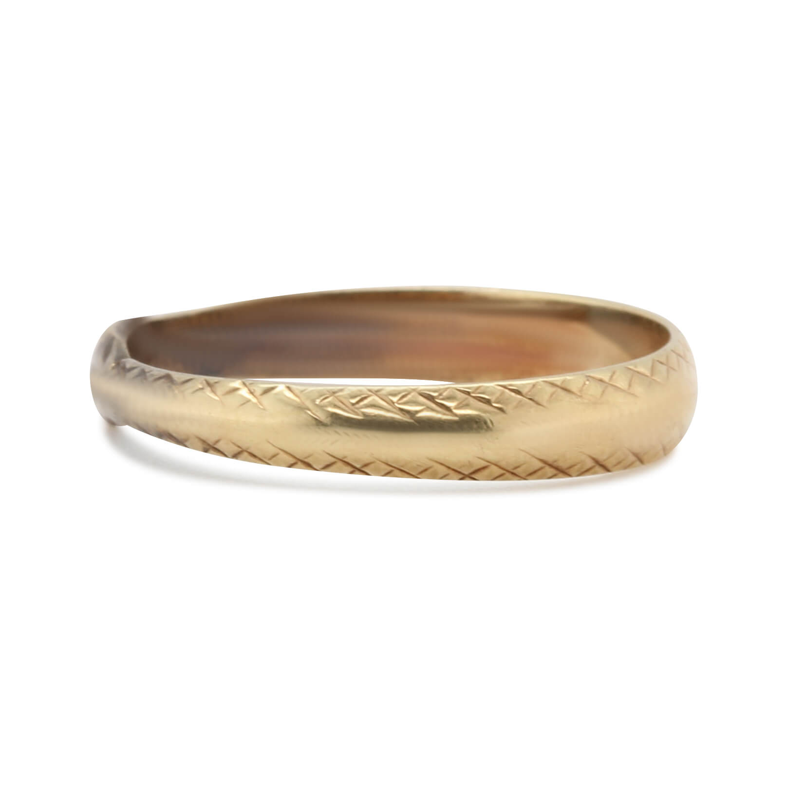 Georgian Ouroboros Snake Ring-Charlotte Sayers Antique Jewellery