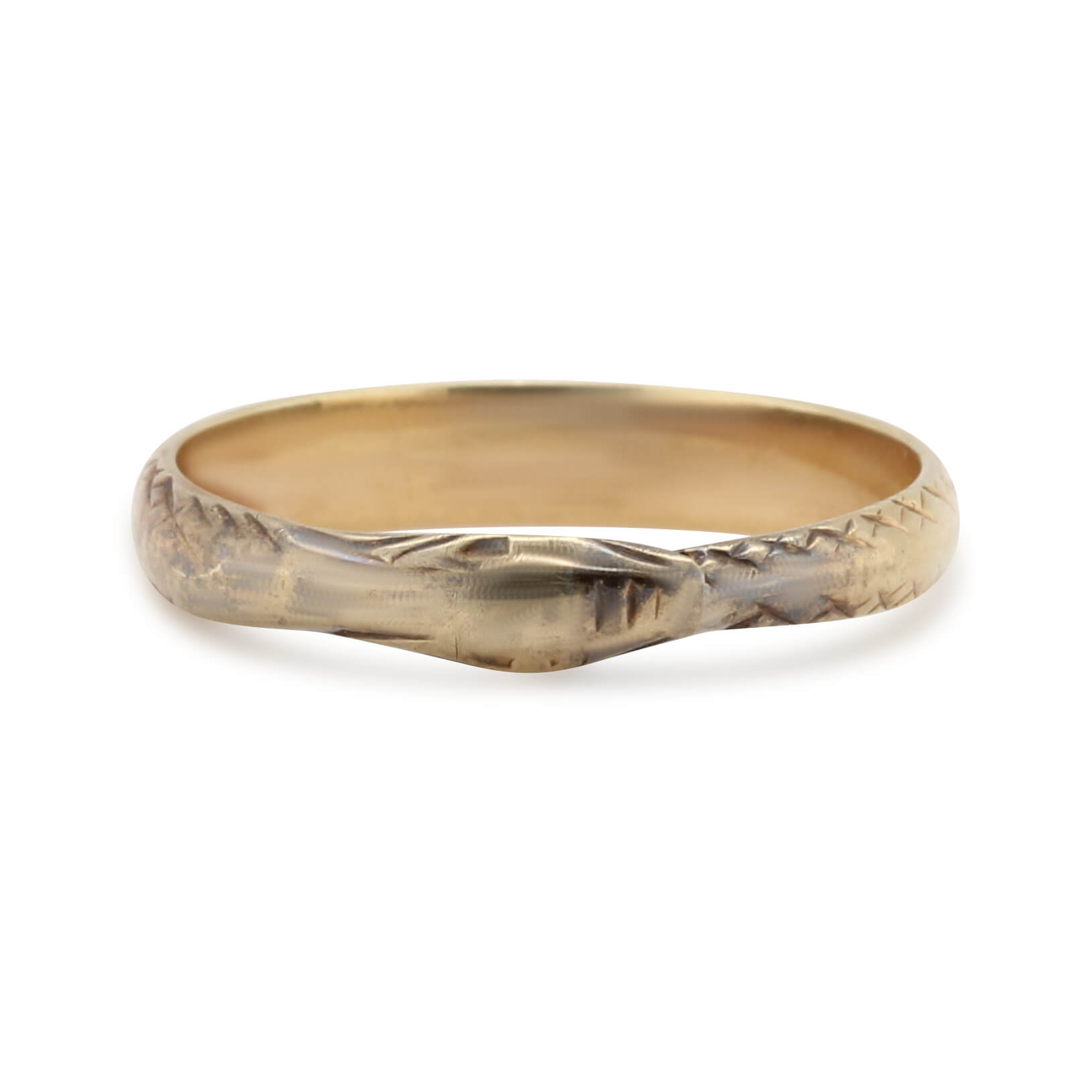 Georgian Ouroboros Snake Ring-Charlotte Sayers Antique Jewellery