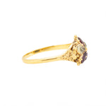 Georgian Pansy Ring-Charlotte Sayers Antique Jewellery