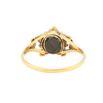 Georgian Pansy Ring-Charlotte Sayers Antique Jewellery