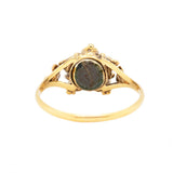 Georgian Pansy Ring-Charlotte Sayers Antique Jewellery