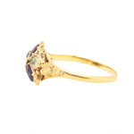 Georgian Pansy Ring-Charlotte Sayers Antique Jewellery