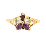 Georgian Pansy Ring-Charlotte Sayers Antique Jewellery