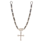 Georgian Paste Cross-Charlotte Sayers Antique Jewellery