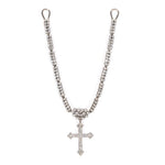 Georgian Paste Cross-Charlotte Sayers Antique Jewellery