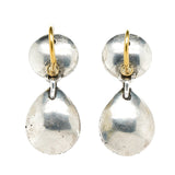 Georgian Paste Earrings-Charlotte Sayers Antique Jewellery