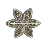 Georgian Paste Flower Brooch-Charlotte Sayers Antique Jewellery