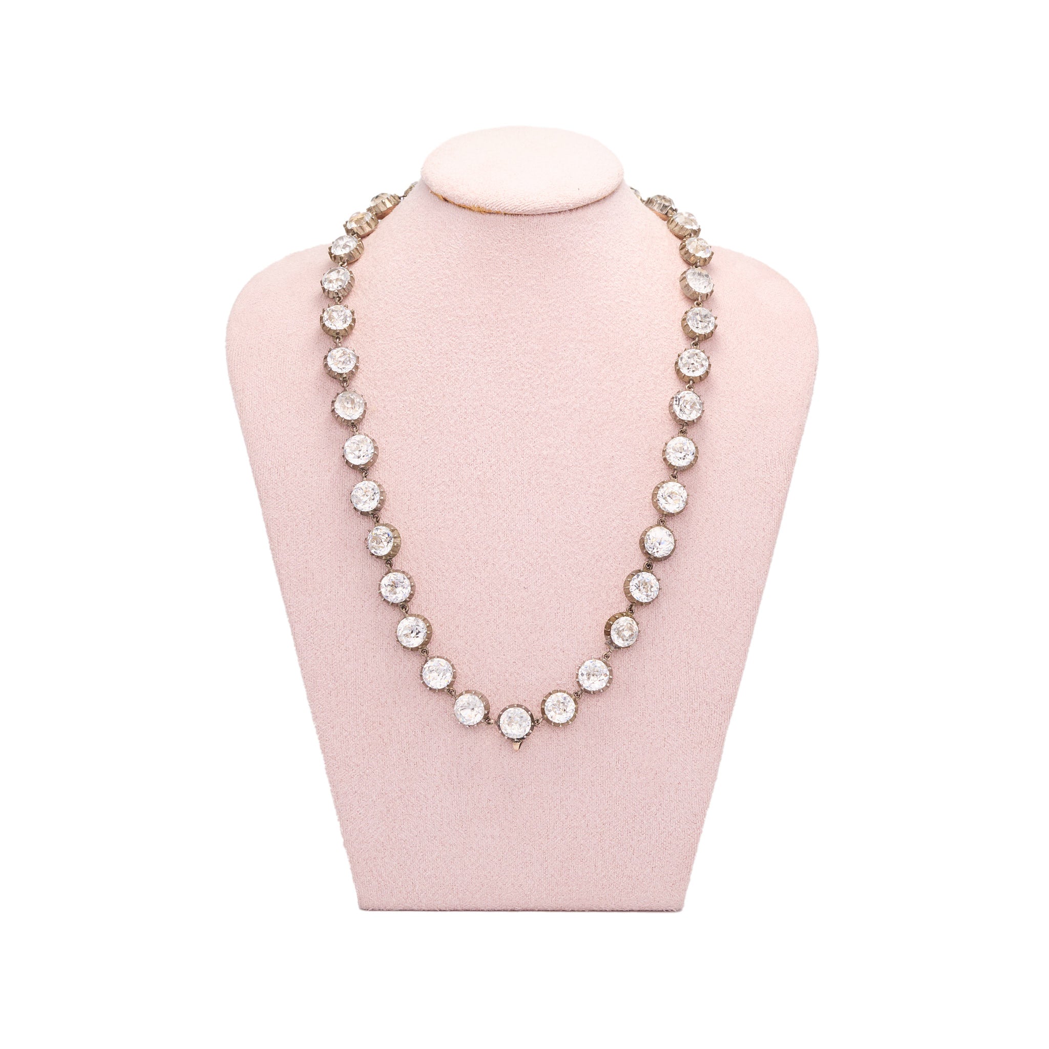 Georgian Paste Rivière-Charlotte Sayers Antique Jewellery