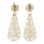 Georgian Pearl Drop Earrings-Charlotte Sayers Antique Jewellery