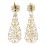 Georgian Pearl Drop Earrings-Charlotte Sayers Antique Jewellery