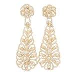 Georgian Pearl Drop Earrings-Charlotte Sayers Antique Jewellery