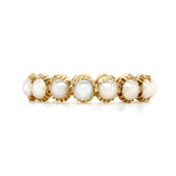 Georgian Pearl Etenity Ring-Charlotte Sayers Antique Jewellery