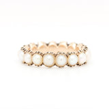 Georgian Pearl Eternity Ring-Charlotte Sayers Antique Jewellery