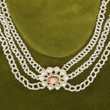Georgian Pearl and Topaz Necklace-Charlotte Sayers Antique Jewellery