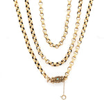 Georgian Regency Gold Chain-Charlotte Sayers Antique Jewellery