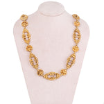 Georgian Repoussé Gold Chain-Charlotte Sayers Antique Jewellery