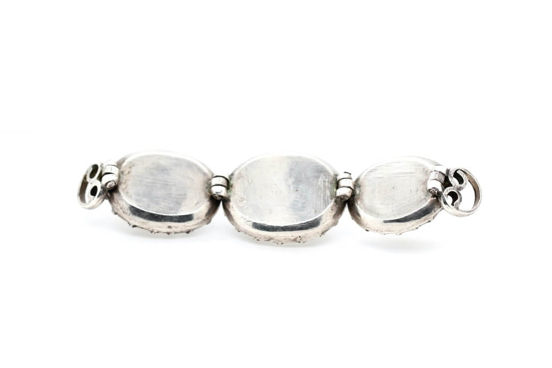 Georgian Rock Crystal Bracelet-Charlotte Sayers Antique Jewellery