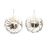 Georgian Rock Crystal Earrings-Charlotte Sayers Antique Jewellery