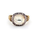 Georgian Rock Crystal Ring-Charlotte Sayers Antique Jewellery