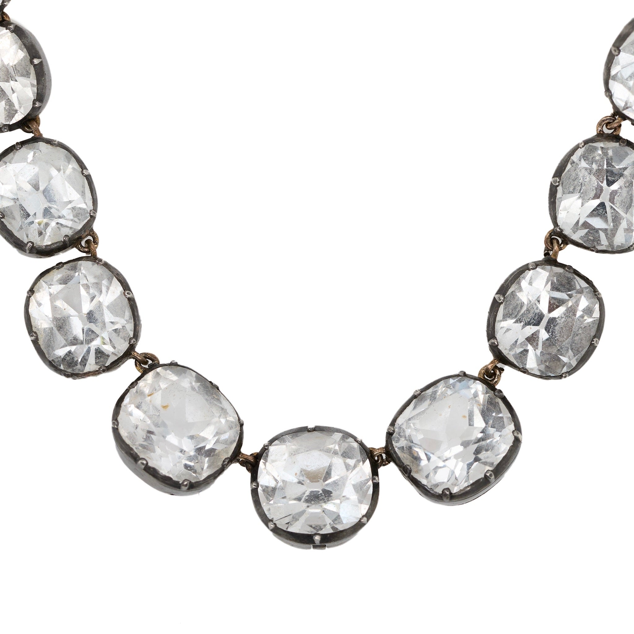 Georgian Rock Crystal Rivière-Charlotte Sayers Antique Jewellery