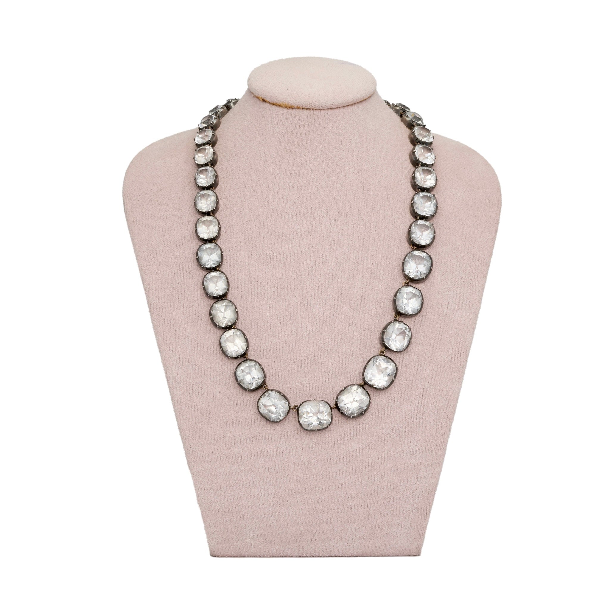 Georgian Rock Crystal Rivière-Charlotte Sayers Antique Jewellery