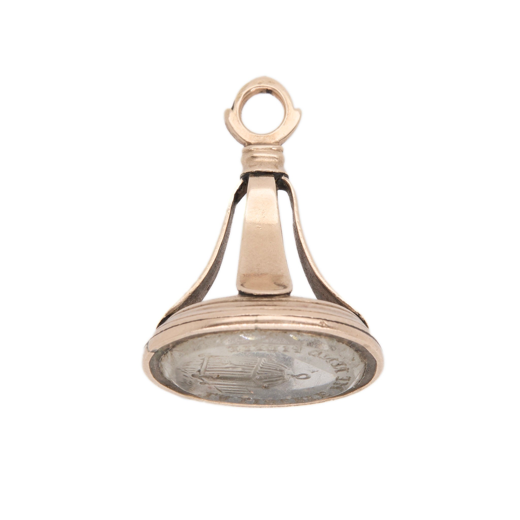 Georgian Rock Crystal Seal-Charlotte Sayers Antique Jewellery