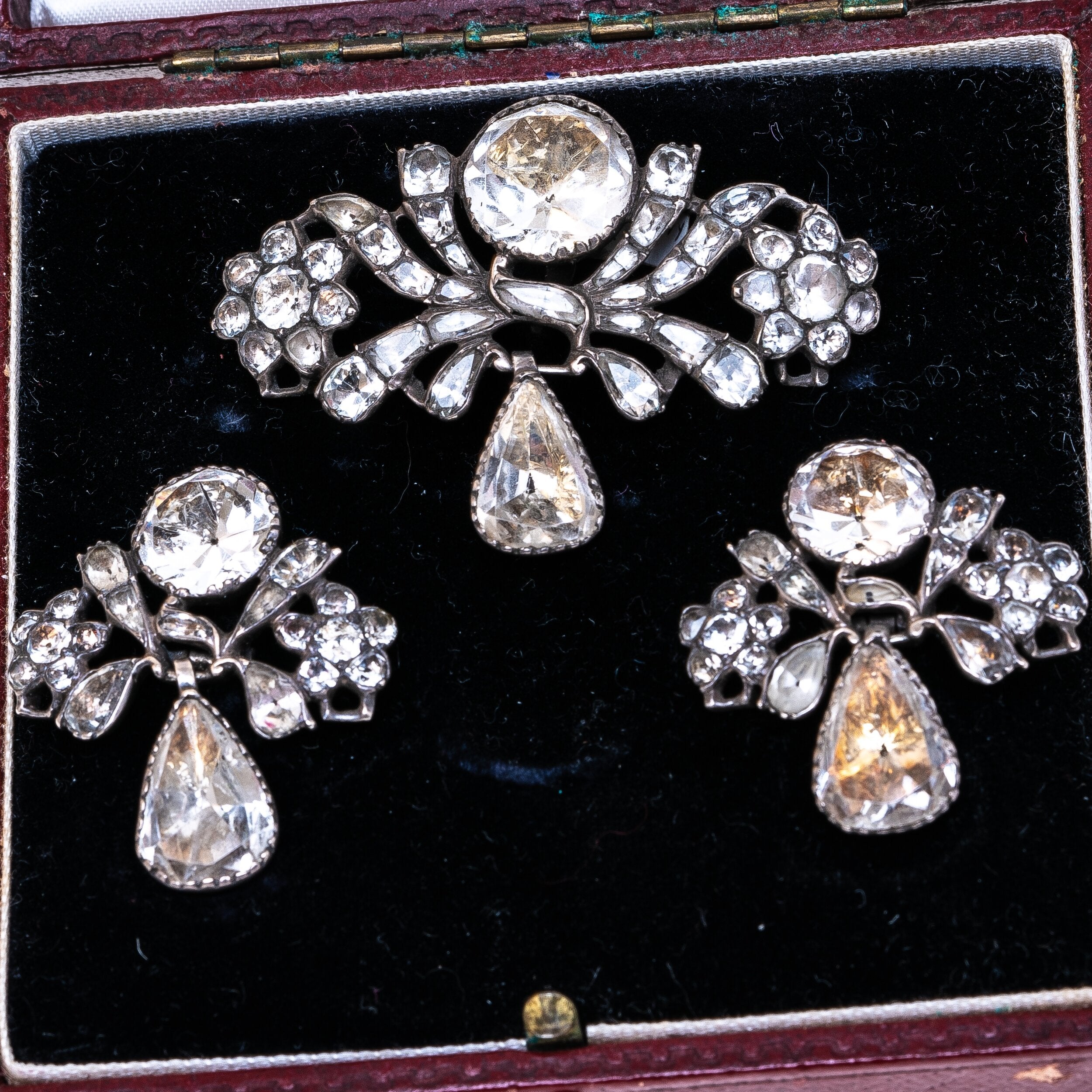 Georgian Rock Crystal Suite-Charlotte Sayers Antique Jewellery