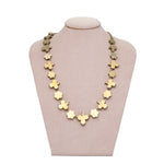 Georgian Rock Crystal Trefoil Necklace-Charlotte Sayers Antique Jewellery