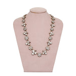 Georgian Rock Crystal Trefoil Necklace-Charlotte Sayers Antique Jewellery