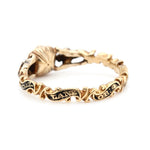 Georgian Rococco Mourning Band Ring-Charlotte Sayers Antique Jewellery