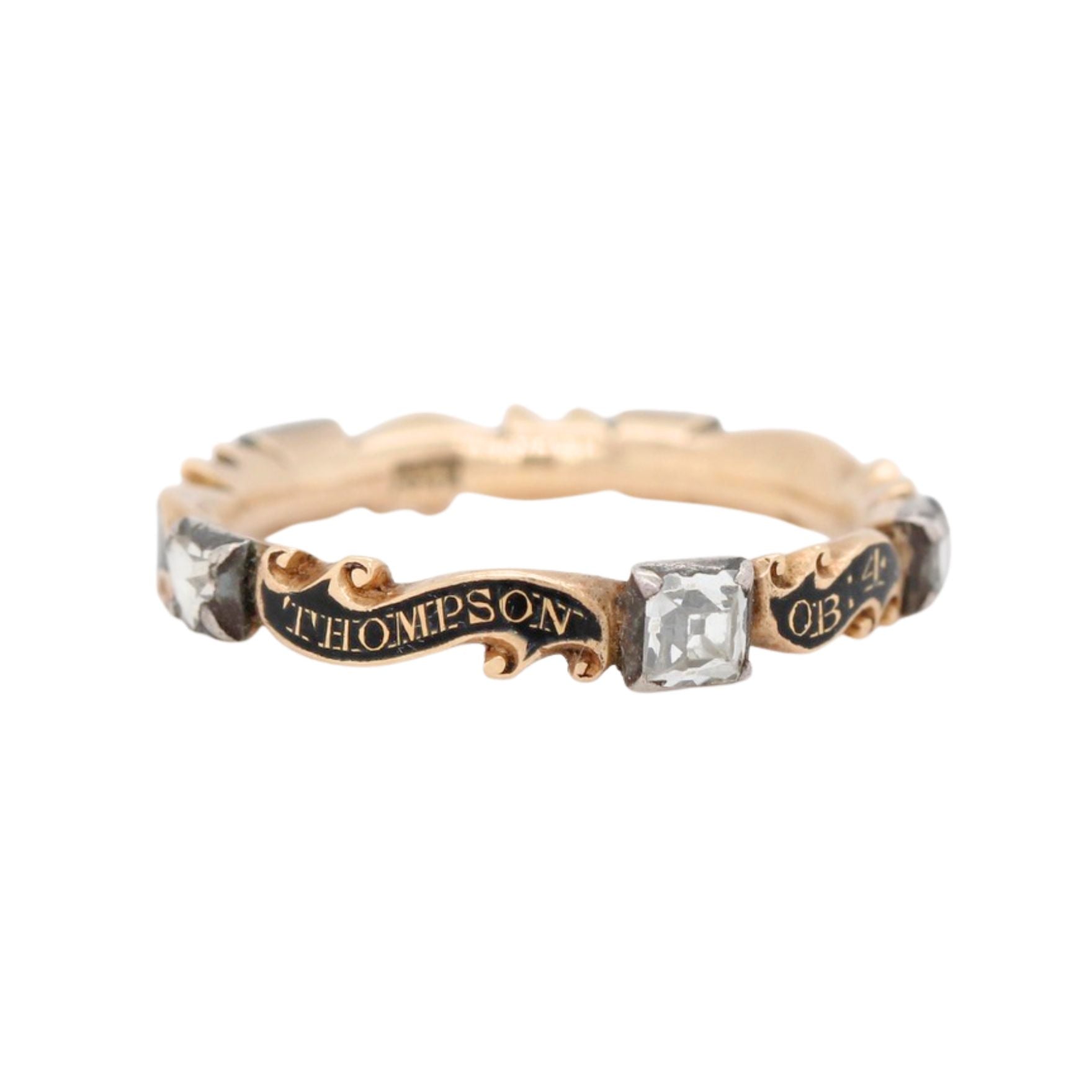 Georgian Rococo Ring-Charlotte Sayers Antique Jewellery