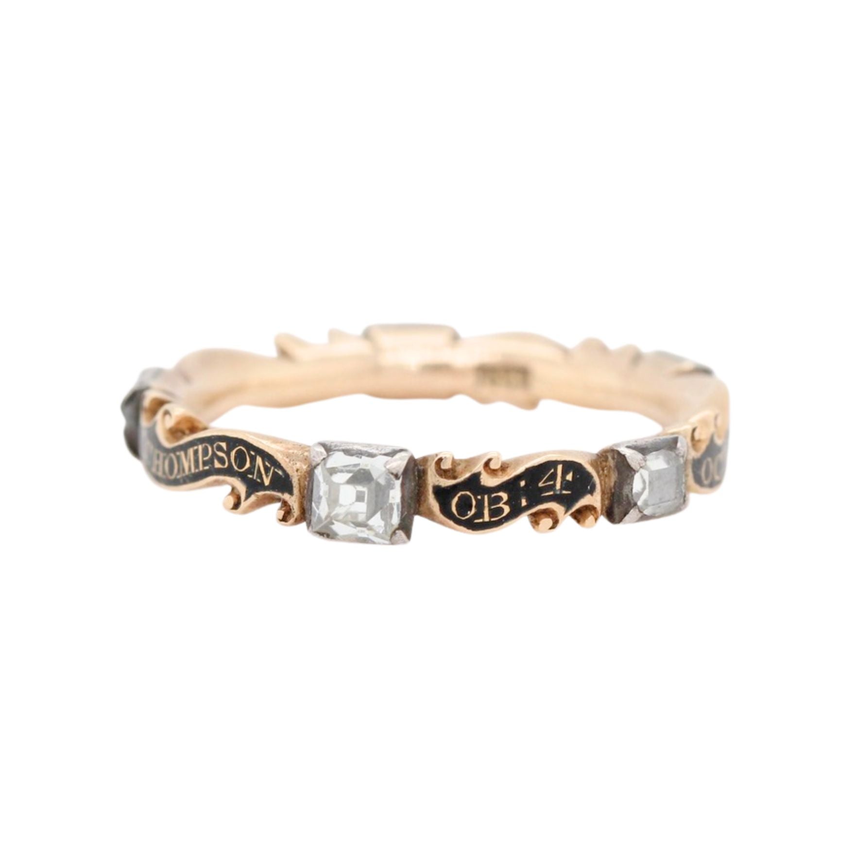 Georgian Rococo Ring-Charlotte Sayers Antique Jewellery