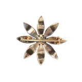 Georgian Rose Cut Diamond Brooch-Charlotte Sayers Antique Jewellery