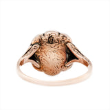 Georgian Rose Cut Diamond Cluster Ring-Charlotte Sayers Antique Jewellery