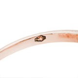 Georgian Rose Cut Diamond Cluster Ring-Charlotte Sayers Antique Jewellery