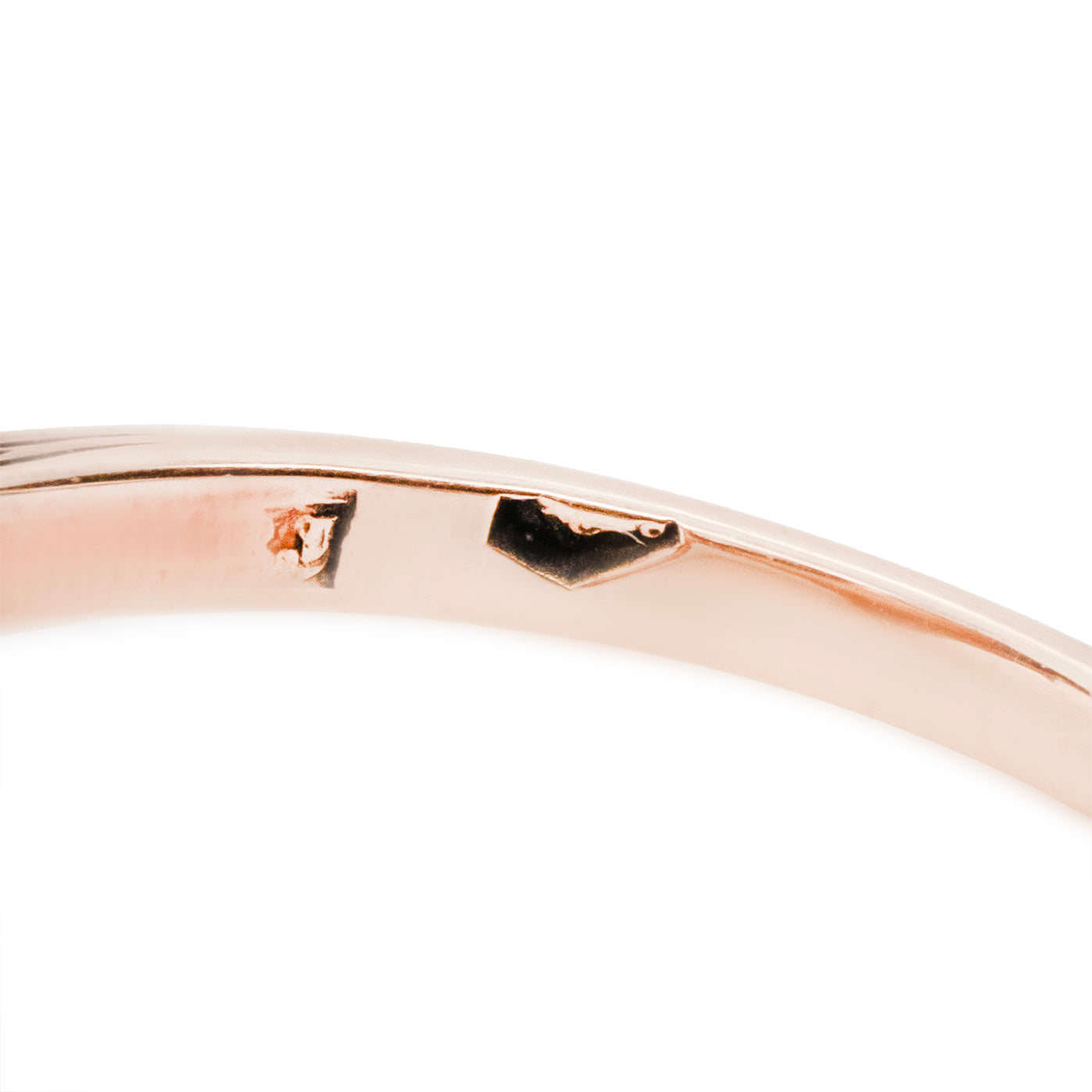 Georgian Rose Cut Diamond Cluster Ring-Charlotte Sayers Antique Jewellery