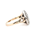 Georgian Rose Cut Diamond Ring-Charlotte Sayers Antique Jewellery