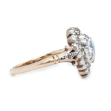 Georgian Rose Cut Diamond Ring-Charlotte Sayers Antique Jewellery