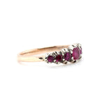 Georgian Ruby Line Ring-Charlotte Sayers Antique Jewellery