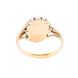 Georgian Ruby and Diamond Cluster Ring-Charlotte Sayers Antique Jewellery