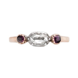 Georgian Ruby and Diamond Ring-Charlotte Sayers Antique Jewellery