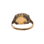 Georgian Sapphire and Diamond Ring-Charlotte Sayers Antique Jewellery