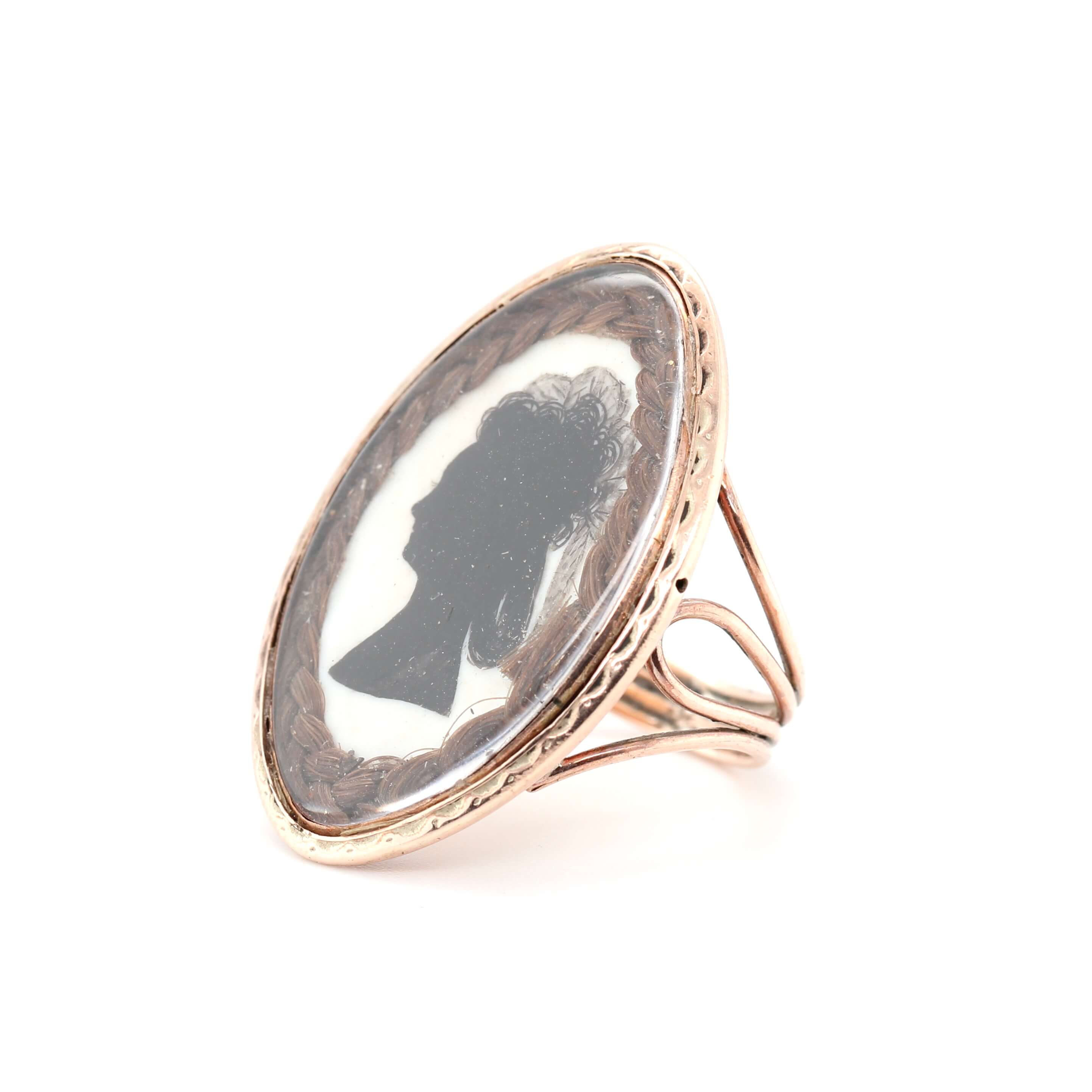 Georgian Silhouette Ring-Charlotte Sayers Antique Jewellery