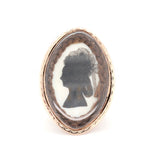 Georgian Silhouette Ring-Charlotte Sayers Antique Jewellery