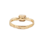 Georgian Skull Enamel Mourning Ring-Charlotte Sayers Antique Jewellery