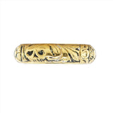 Georgian Skull Mourning Band Ring-Charlotte Sayers Antique Jewellery