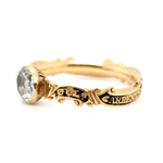 Georgian Skull Mourning Ring-Charlotte Sayers Antique Jewellery