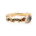 Georgian Skull Mourning Ring-Charlotte Sayers Antique Jewellery