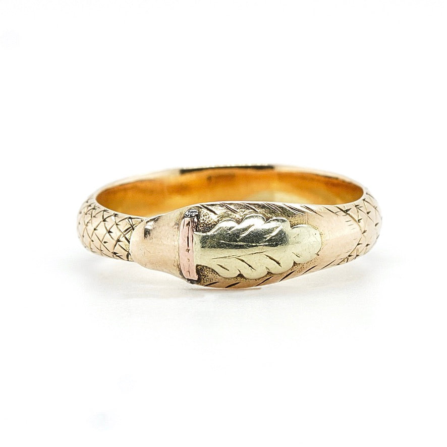 Georgian Snake Ring-Charlotte Sayers Antique Jewellery